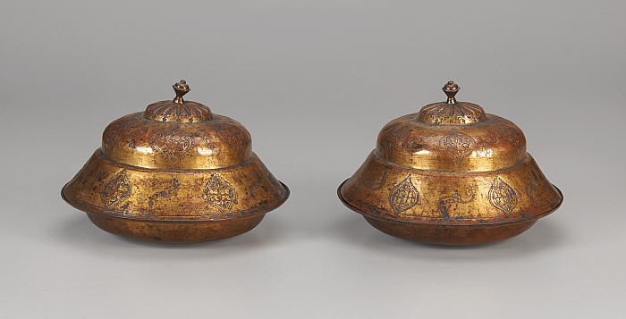 Pair of Covered Dishes Slider Image 1