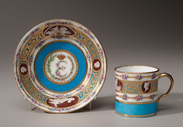 Cup and Saucer from the Catherine II Service of 1777–1779 Slider Image 1