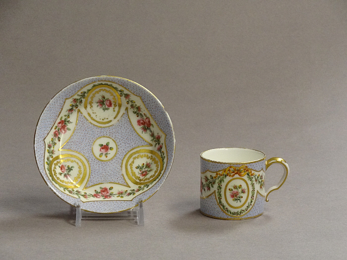 Assembled Small Cup and Saucer