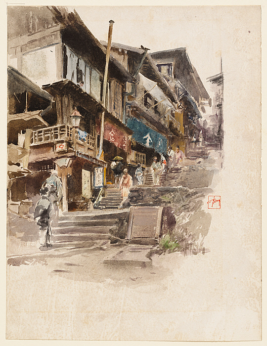 A Street in Ikao, Japan, II