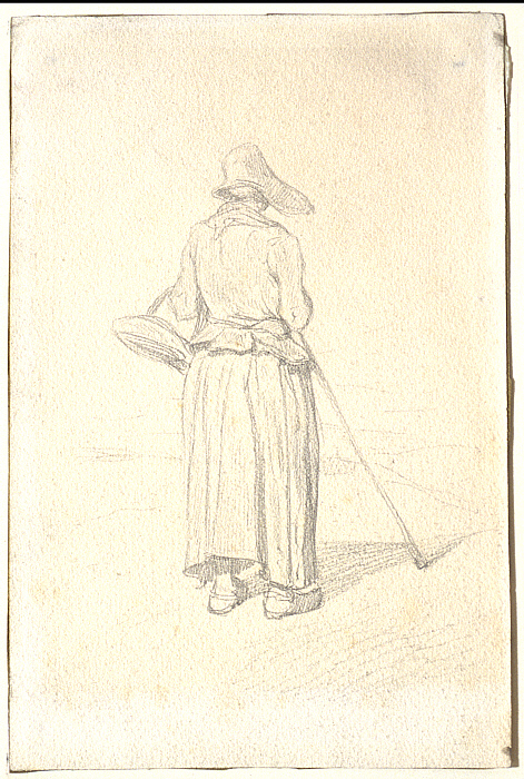 Peasant Woman Seen from the Back