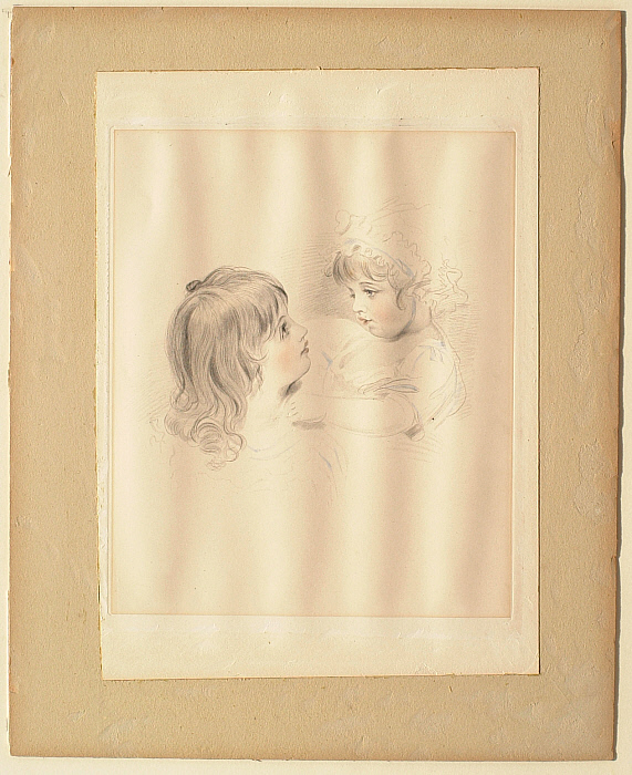 Sir Thomas Lawrence's Nieces (The Sisters), from Sir Thomas Lawrence's Cabinet of Gems