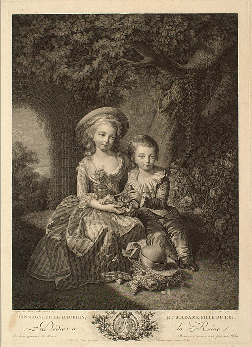 Monsignor the Dauphin and Madame, Daughter of the King (Monseigneur le dauphin et madame, fille du roi)