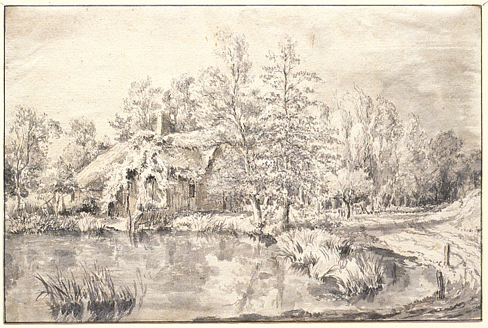 Cottage by the Pond