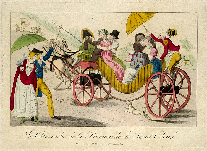 The First Sunday of the Saint Cloud Promenade (La premier dimanche de la promenade de Saint Cloud)