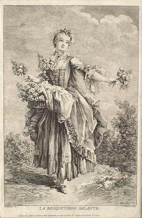 The Gallant Flowergirl (La bouquetière galante)
