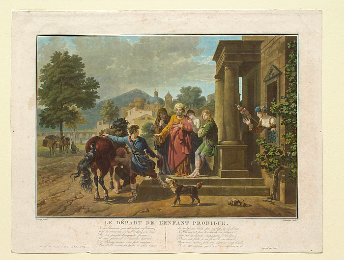 The Departure of the Prodigal Son (Le départ de l'enfant prodigue)