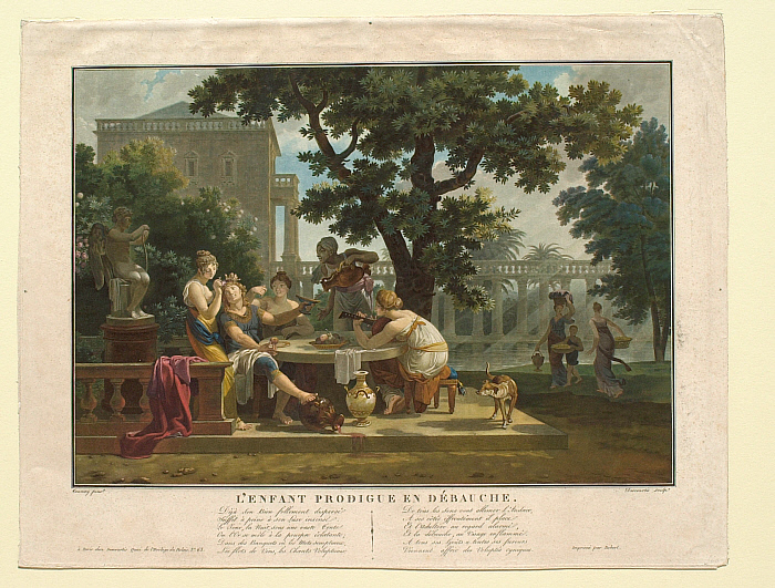 The Prodigal Son in Debauchery (L'enfant Prodigue en débauche)