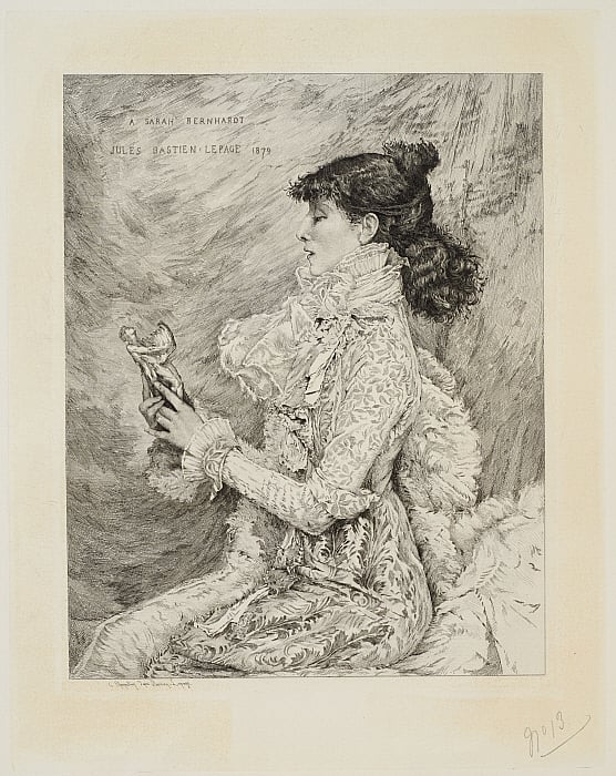 Portrait of Sarah Bernhardt