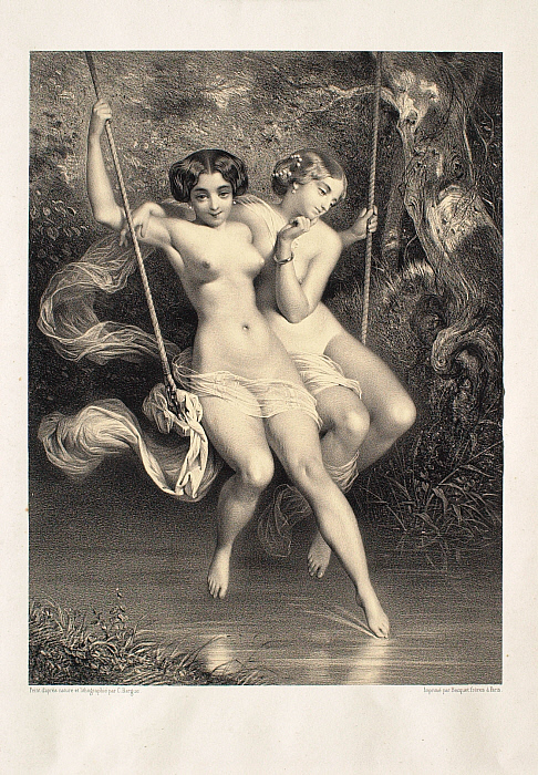 The Swing (L'Escarpolette) from the series The Sylphs (Les Sylphides)