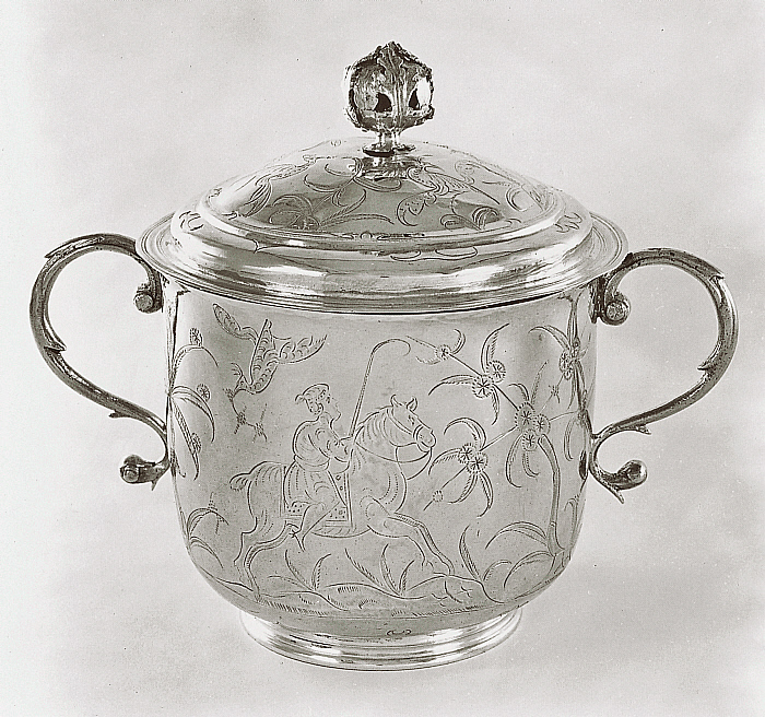 Two-Handled Cup and Cover