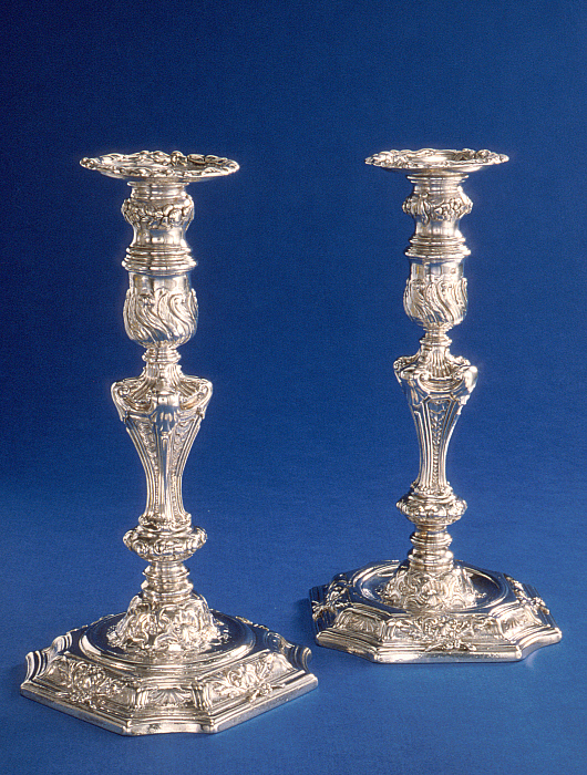 Set of Four Candlesticks