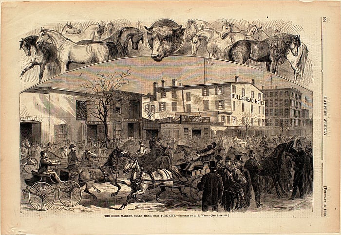 The Horse Market, Bull's Head, New York City