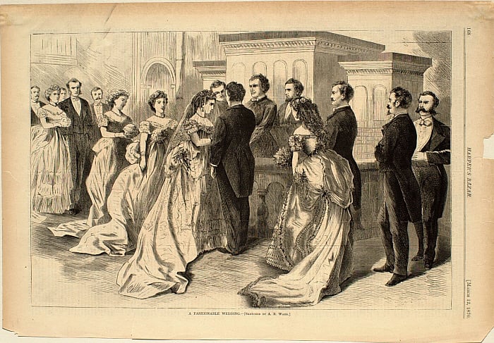 A Fashionable Wedding