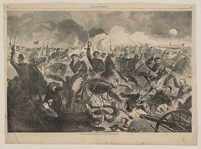 The War for the Union 1862—A Cavalry Charge