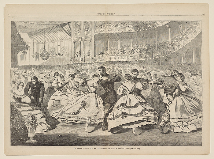 The Great Russian Ball at the Academy of Music, November 5, 1863