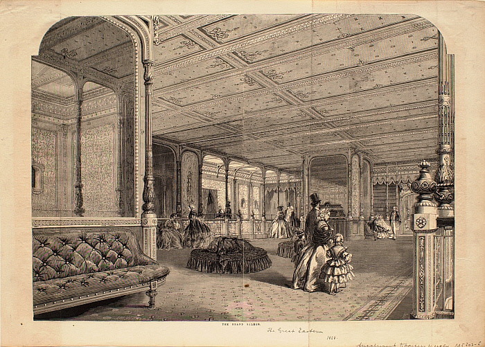 The Grand Saloon, S. S. Great Eastern