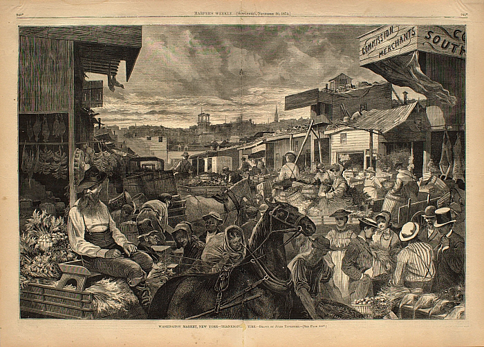 Washington Market, New York, Thanksgiving Time