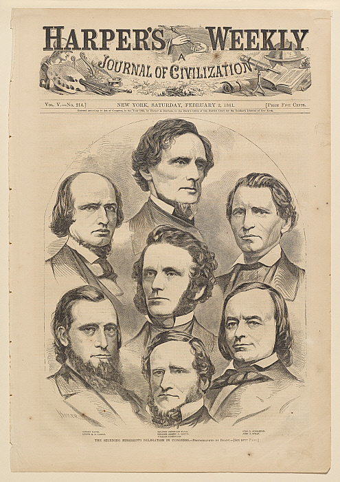 The Seceding Mississippi Delegation in Congress