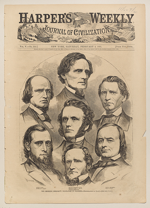 The Seceding Mississippi Delegation in Congress