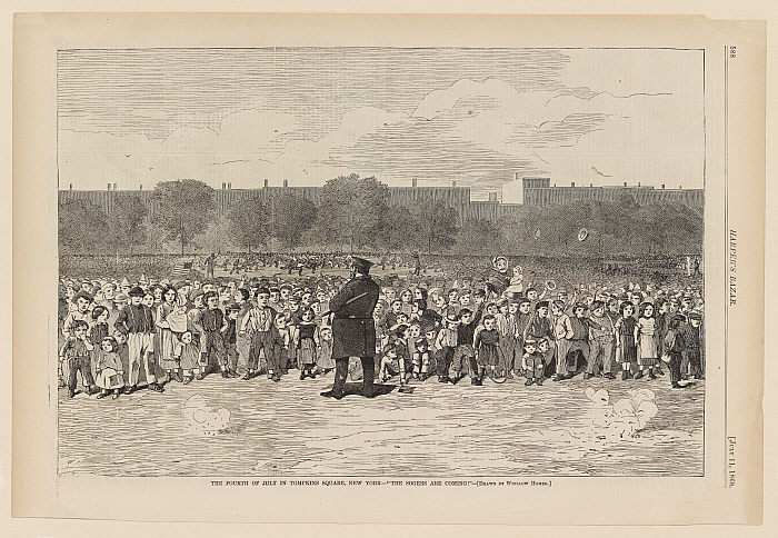 The Fourth of July in Tompkins Square, New York—"The Sogers are Coming" Slider Image 1
