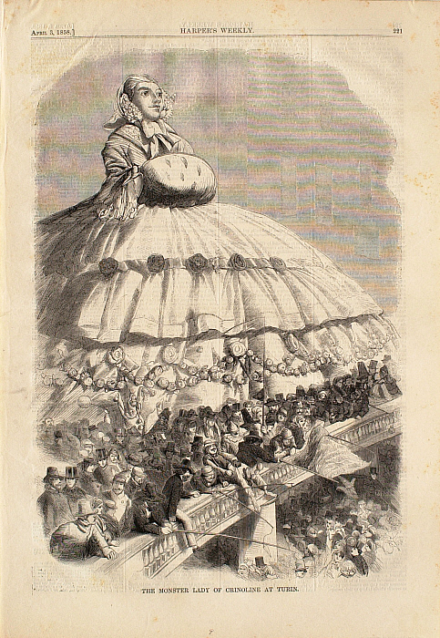 The Monster Lady of Crinoline at Turin