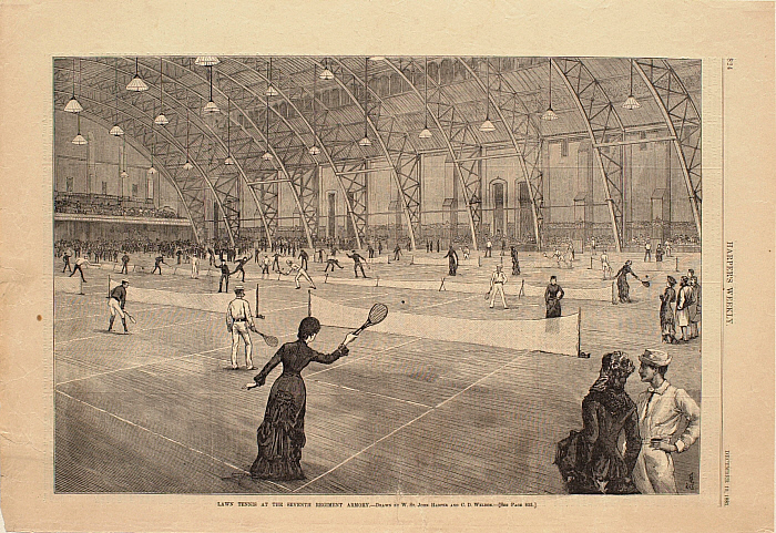 Lawn Tennis at the Seventh Regiment Armory
