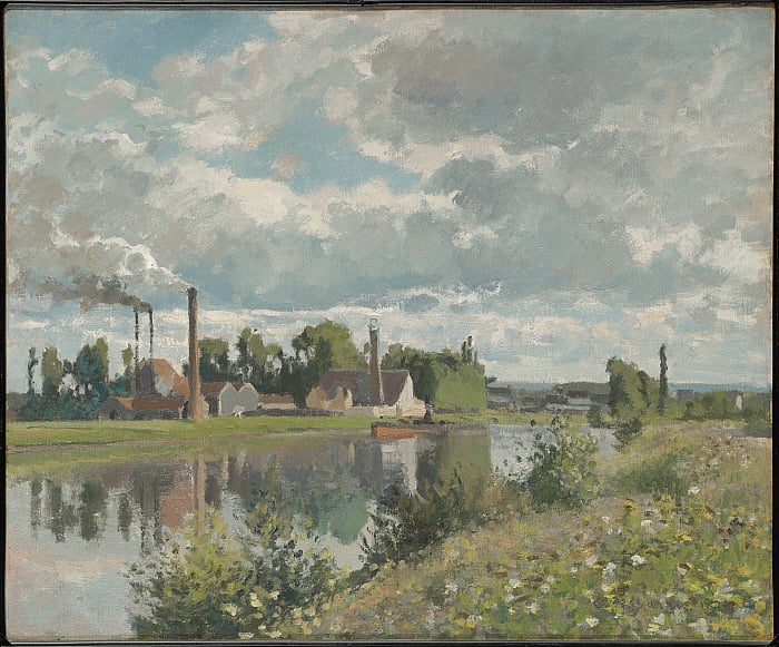 The River Oise near Pontoise