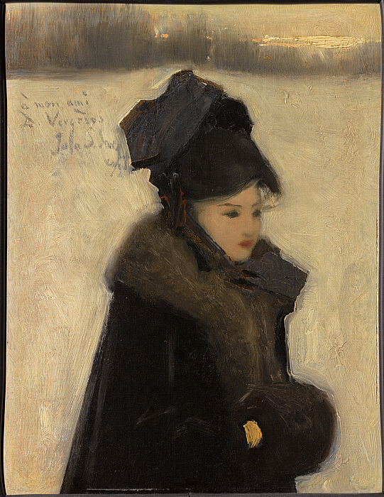 Woman with Furs
