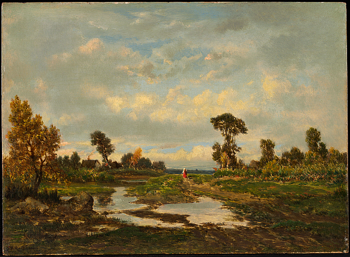The Farm (Cottage at the Edge of a Marsh)