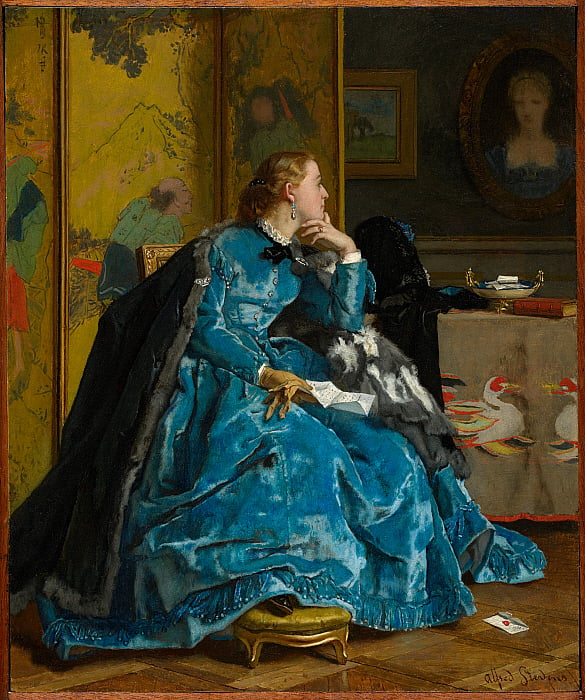 A Duchess (The Blue Dress) Slider Image 1
