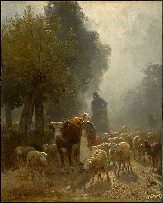 Going to Market on a Misty Morning