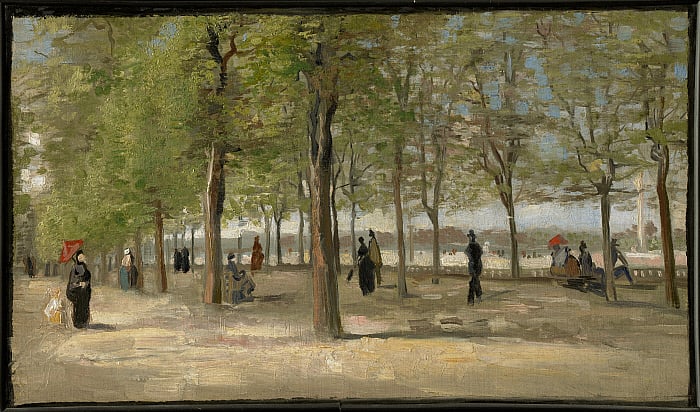 Terrace in the Luxembourg Gardens