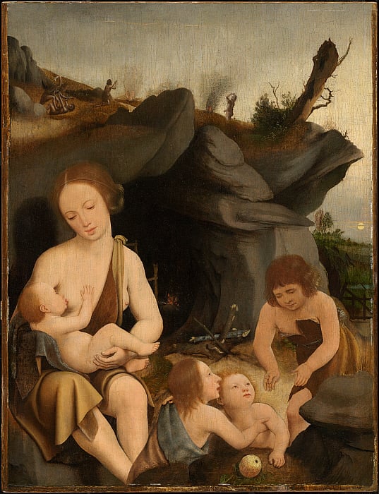 Eve and Four Children