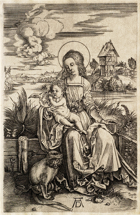 The Virgin and Child with the Monkey