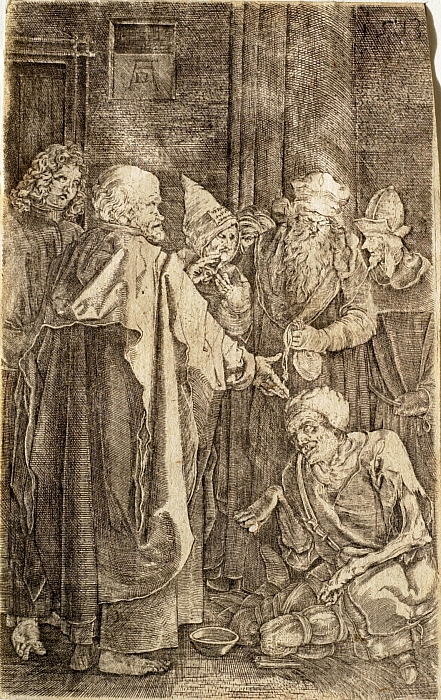 Saint Peter and Saint John at the Gate of the Temple