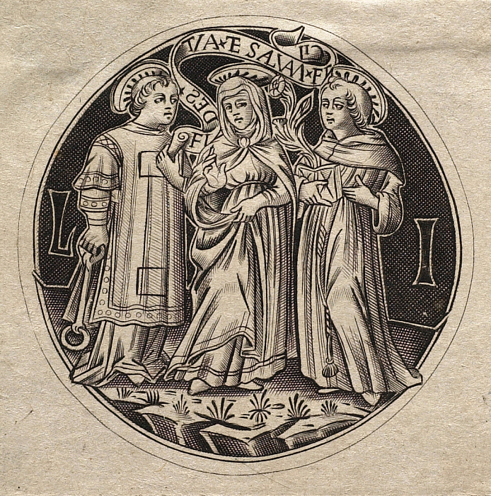 Saints Leonard, Catherine, and Anthony of Padua