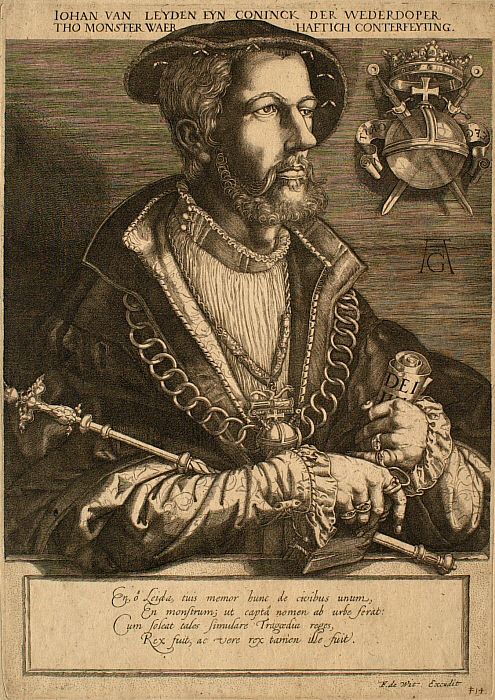 Portrait of Jan van Leyden, Anabaptist