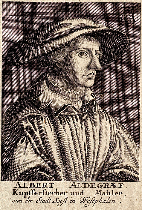 Portrait of Heinrich Aldegrever, Age 28 Years