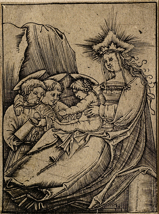 The Virgin with the Child and two Boys