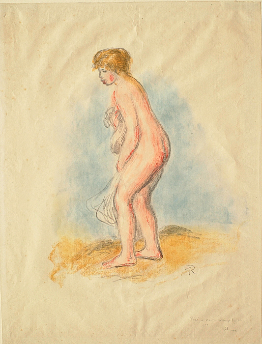 Standing Female Bather