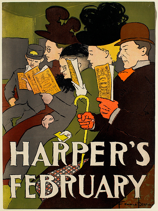 People on Omnibus, February Harper's