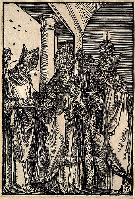 Saints Nicholas, Ulrich and Erasmus