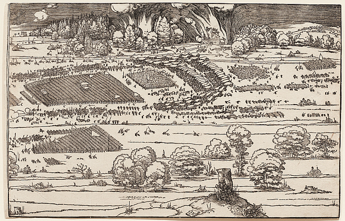 The Siege of a Fortress (right side only, of 2 blocks) Slider Image 1