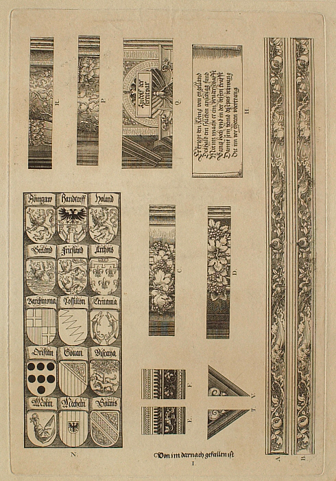 Detail A-F, H, I, N, P-R, T, V