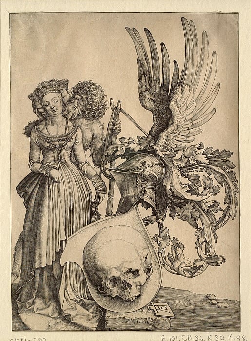 Coat-of-Arms with a Skull
