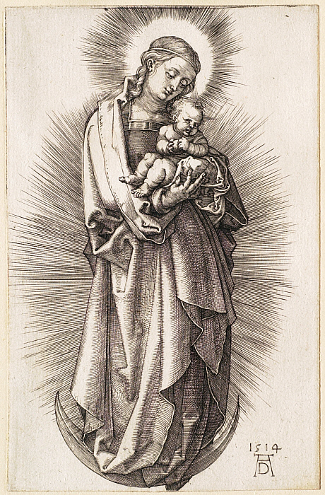 The Virgin and Child on the Crescent with a Diadem
