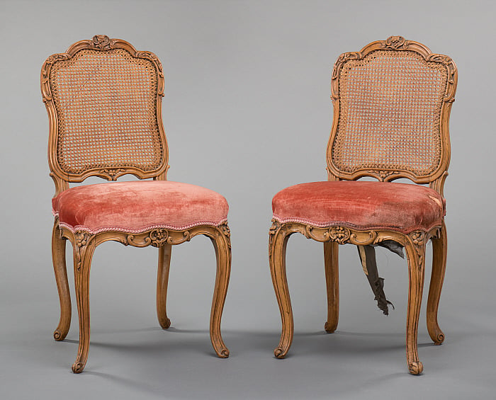 Chair (Chaise en Cabriolet) (one of pair)