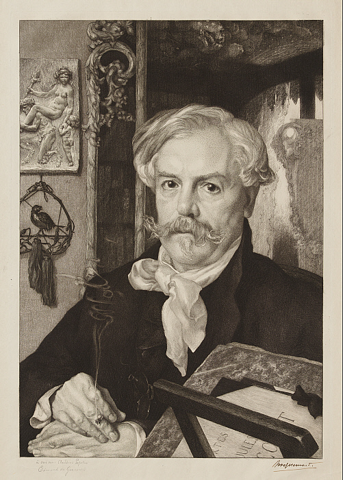 Portrait of Edmond de Goncourt Slider Image 1