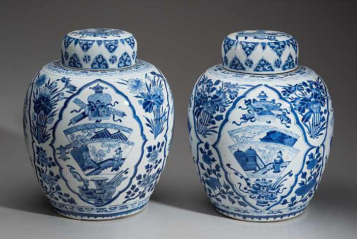 Pair of Ginger Jars Slider Image 1
